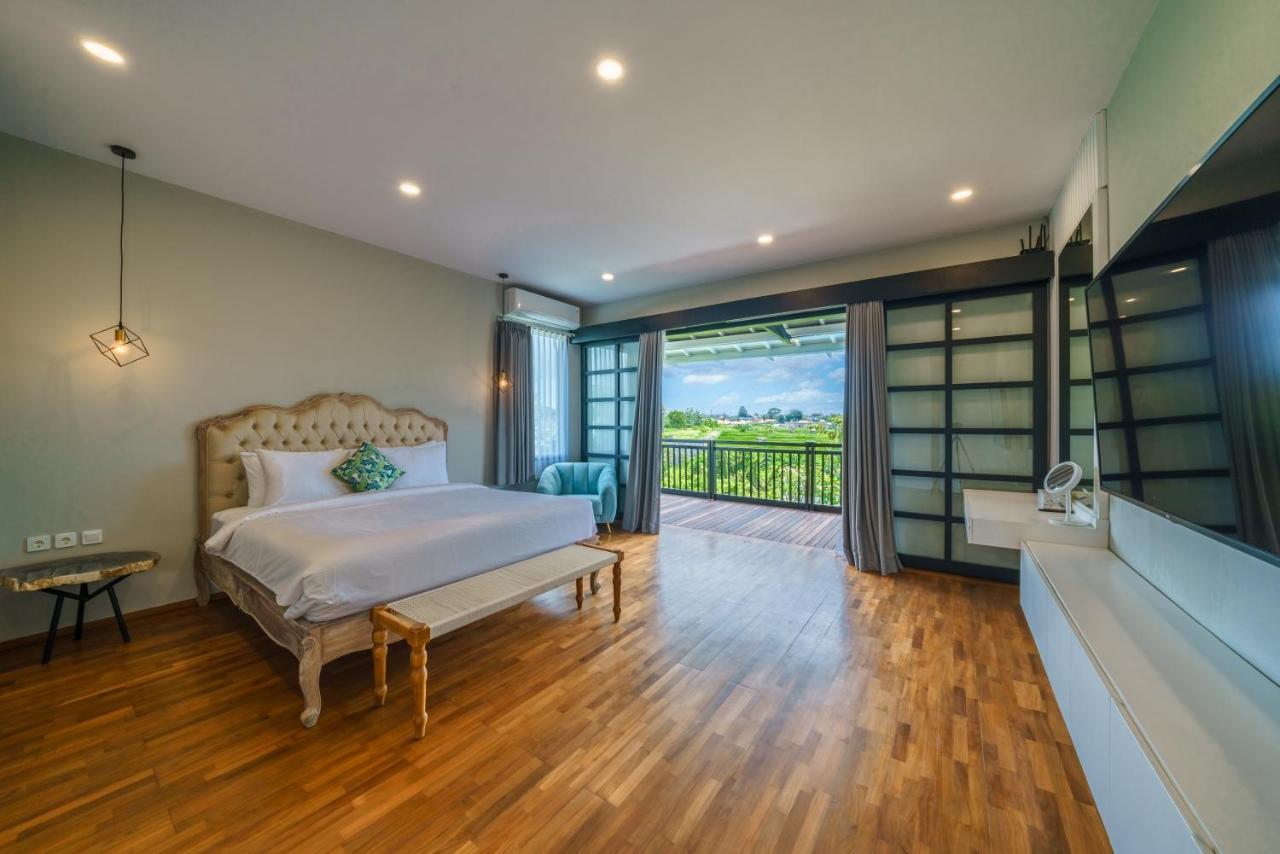 Villa Okenada - Modern 5-Bedroom Pool Villa In Berawa! Canggu  Bagian luar foto